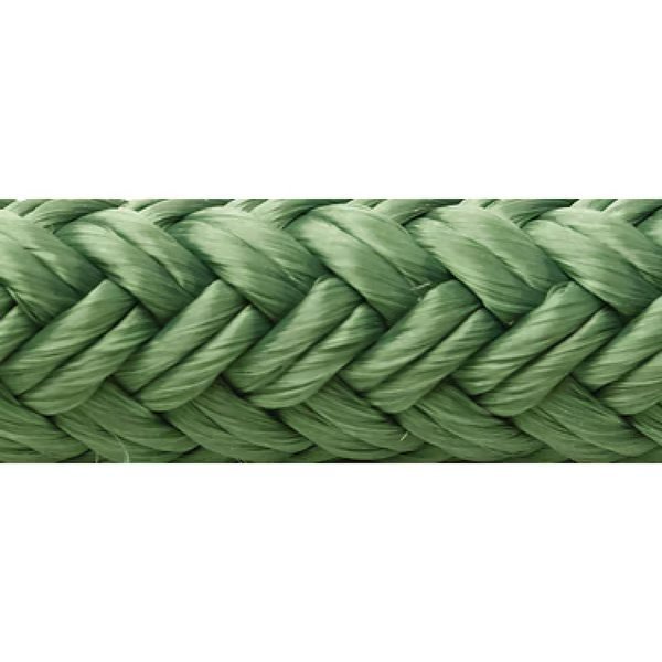 Double Braid Nylon Dock Line, Forest Green, 5/8